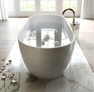 Marble floor and bathtub Marble floor and bathtub